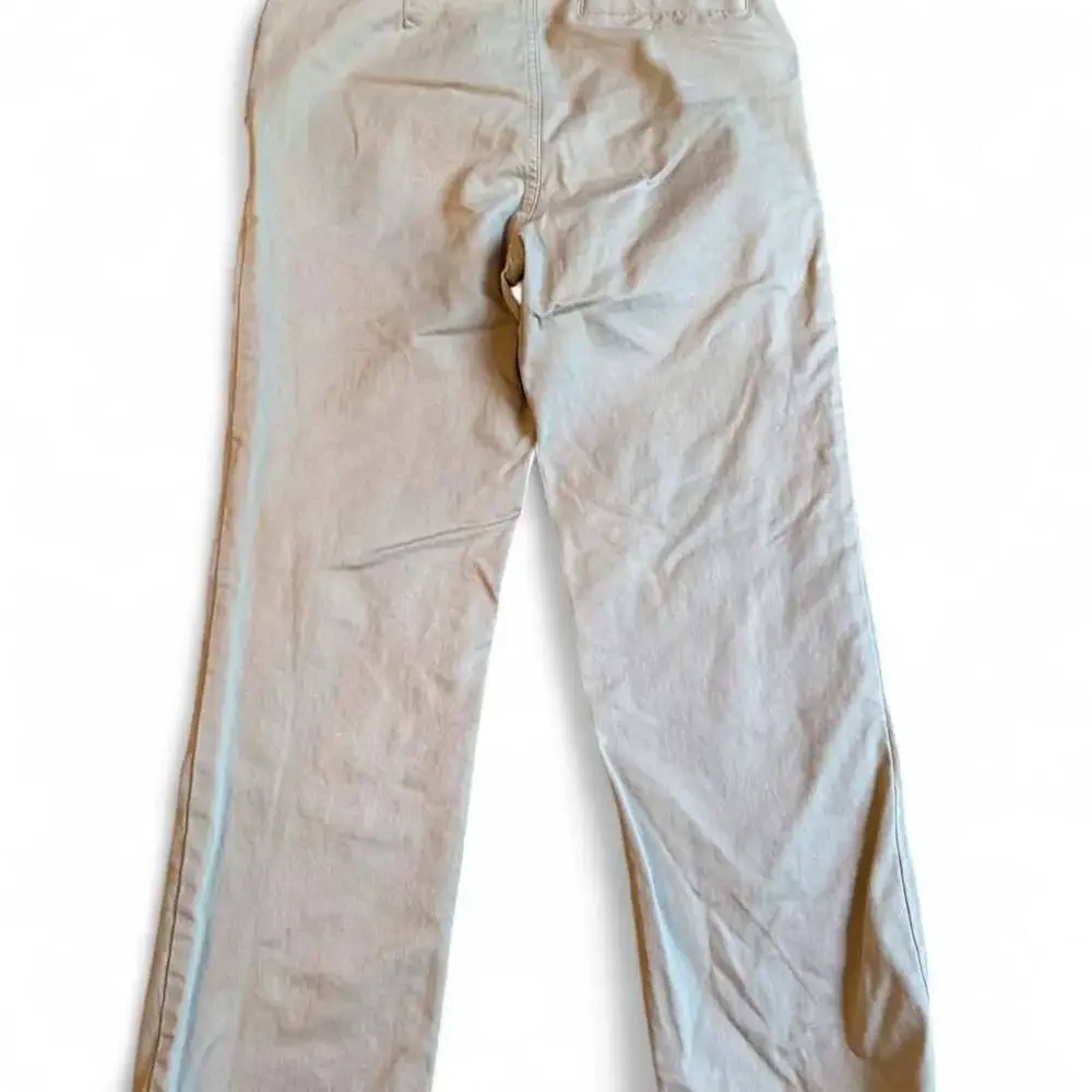 Old Navy Straight Built-In Flex Chino Pants Tan Size 14